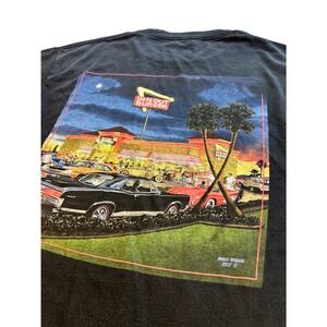 In-N-Out Burger California Graphic T-Shirt Mens Large Black Cotton Tee